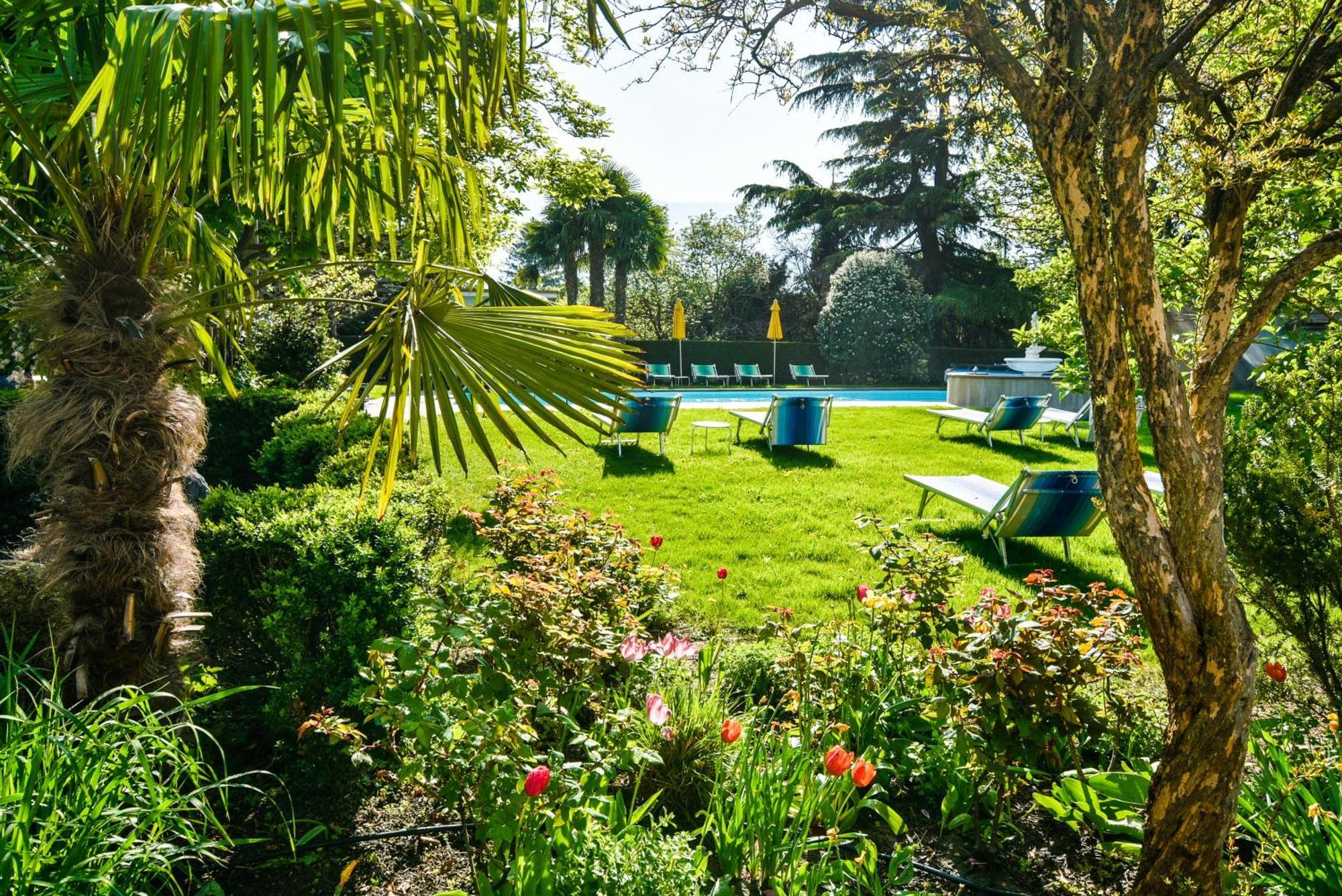 Parkhotel Tirolerhof Lagundo Bagian luar foto